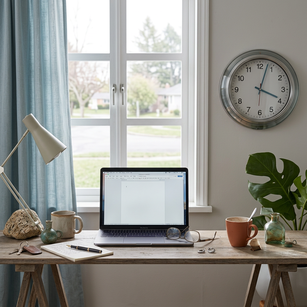 working from home